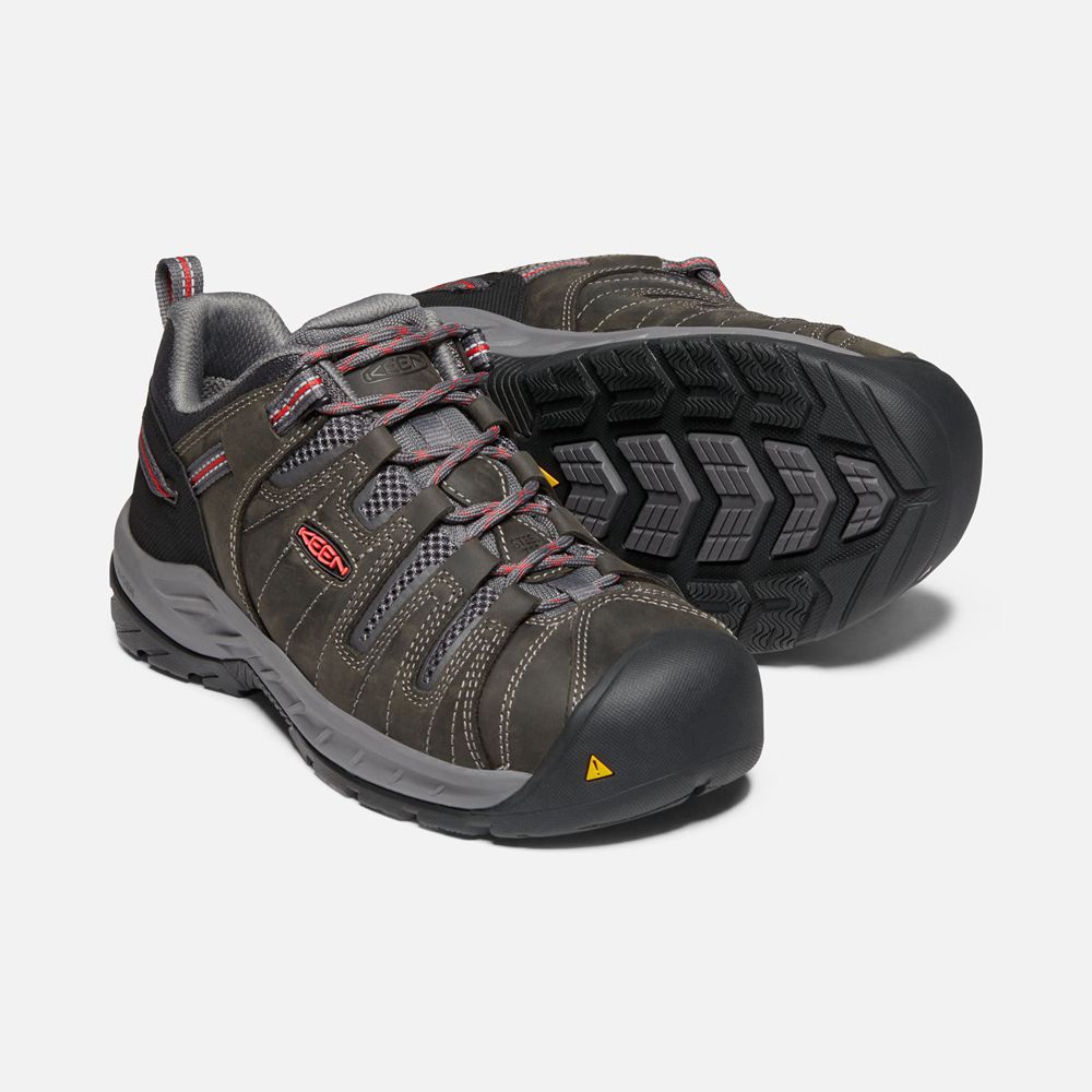Keen Arbetsskor Dam Mörk Grå - Flint Ii (Steel Toe) - 950214ZUW